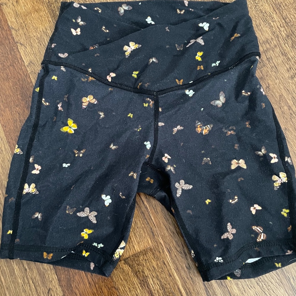 WeWoreWhat Butterfly biking shorts